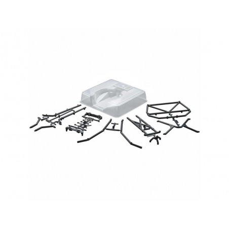 RC car parts - AXIAL AX80046 Jaula Antivuelco Cama Plana SCX10 - FLASH RC