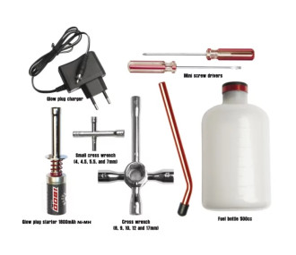 RC Car Starter Kits - Hobbytech Thermo Car Starter Kit - FLASH RC