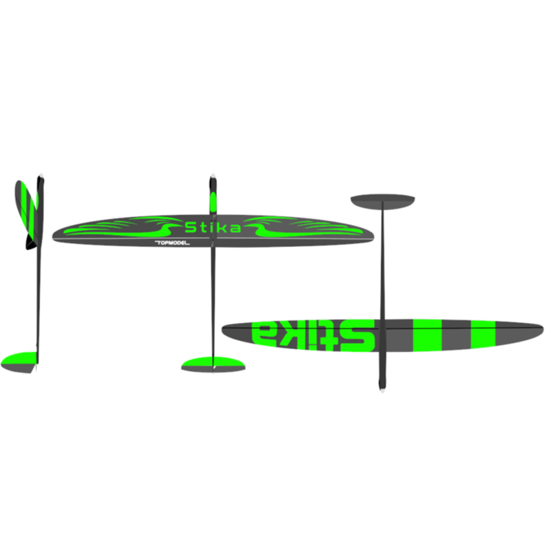 Stika F5K aprox.1.49m PNP Todo Carbono TOPMODEL - Verde