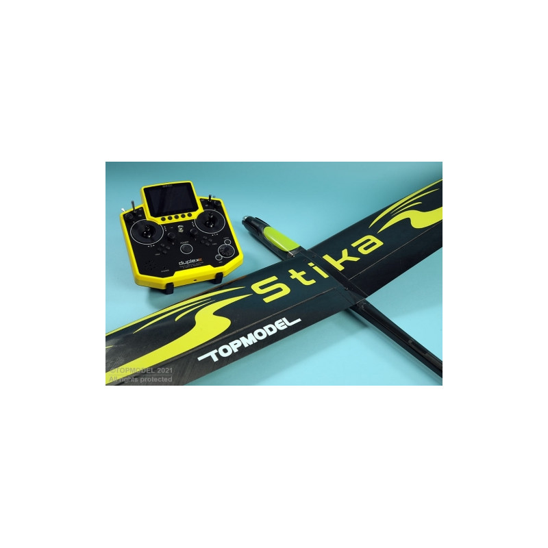 Stika F3K aprox.1.49m PNP Todo Carbono TOPMODEL - Amarillo