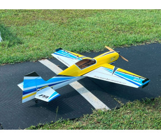 Aeromodello Precision Aerobatics Katana 60 Giallo ARF circa 1,52m 2