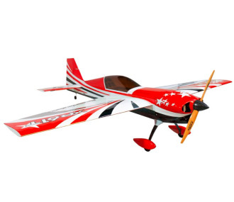 Velivolo Precision Aerobatics XR 61 T rosso ARF circa 1,55m