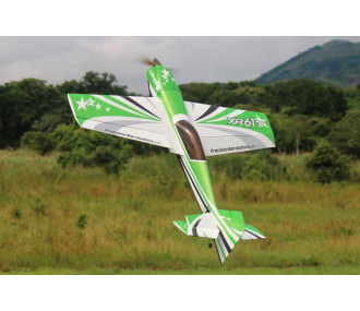 Flugzeug Precision Aerobatics XR 61 T grün ARF ca.1.55m 2
