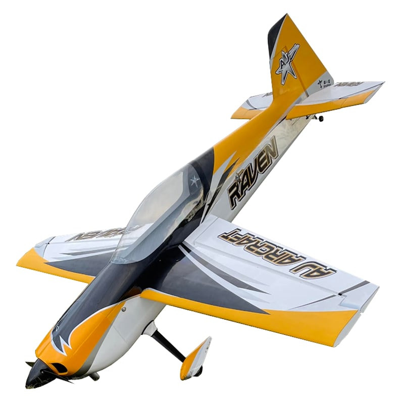 AJ-Aircraft Raven Giallo circa 2,60m 106" - FLASH RC