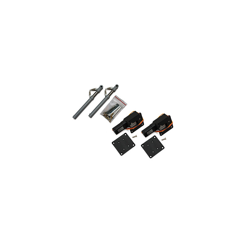 Tren de aterrizaje retráctil para aviones - Tren de aterrizaje E-Retract para Zlin 526 55. 1,61 m - FLASH RC