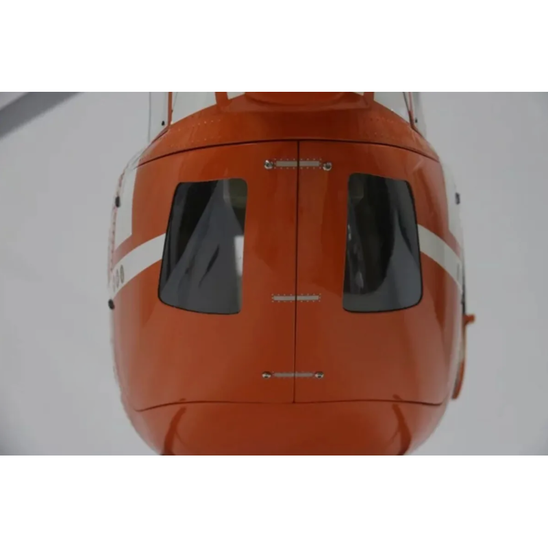 Fusoliera elicottero Classe 800 EC145 T2 Rosso Bianco Versione KIT
