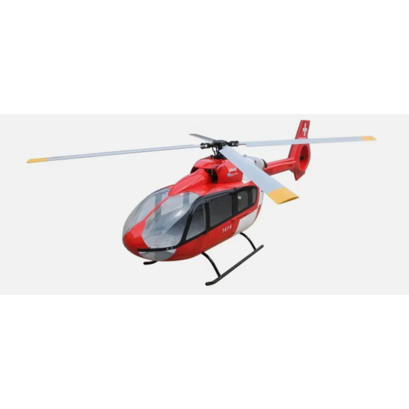 Helicopter Fuselage Class 800 EC145 T2 Red White KIT Version