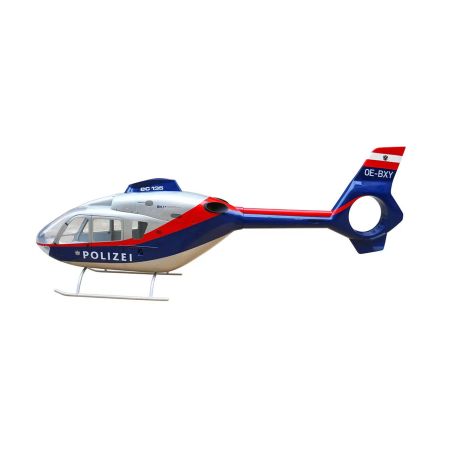 Fusoliera elicottero Classe 800 EC135 T2 Polizei DE Versione KIT