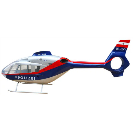 Helicóptero Clase 800 EC135 T2 Polizei DE KIT Version