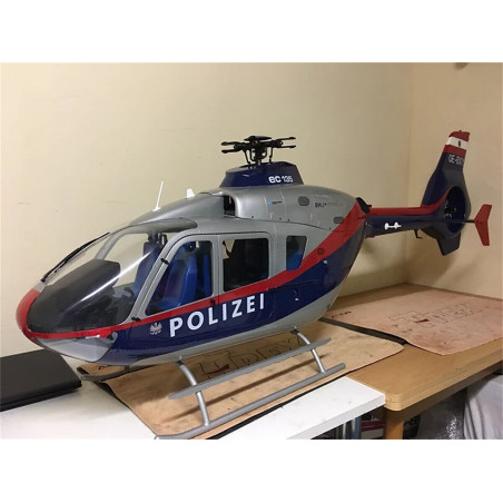 Fusoliera elicottero Classe 800 EC135 T2 Polizei DE Versione KIT