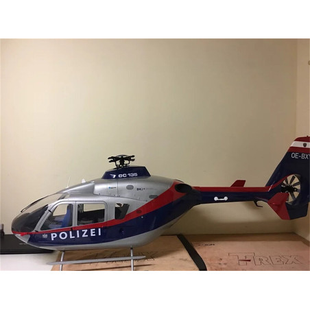 Fusoliera elicottero Classe 800 EC135 T2 Polizei DE Versione KIT