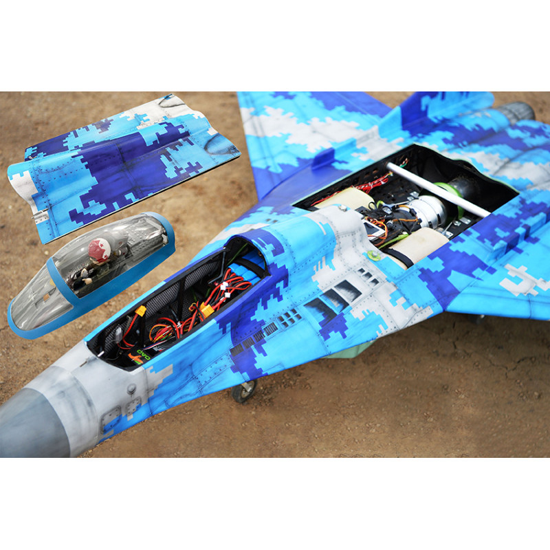 Jet Black Horse Mig-29 1.635 M- FLASH RC