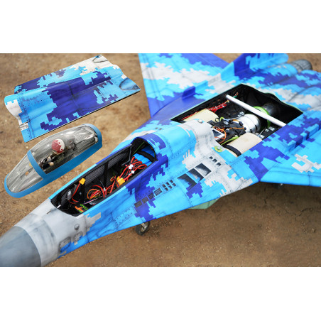 Jet Black Horse Mig-29 1.635 M- FLASH RC