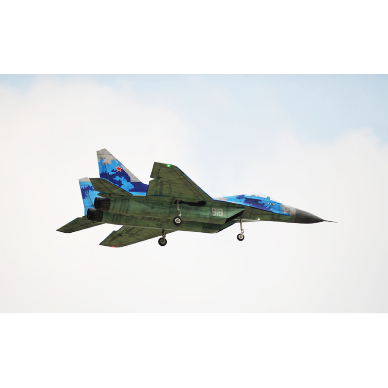 Jet Black Horse Mig-29 1.635 M- FLASH RC