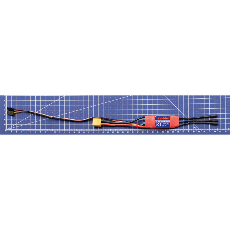 Controleur Brushless Robbe RO-Control6 4-50 V2 3-4S-50 (70A) 5V/ 5A Regulateur SWITCH BEC