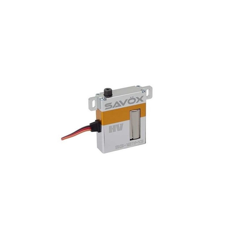 Servo numérique aile Savox SG-1211MG (30g, 11kg.cm, 0.15s/60°) - FLASH RC