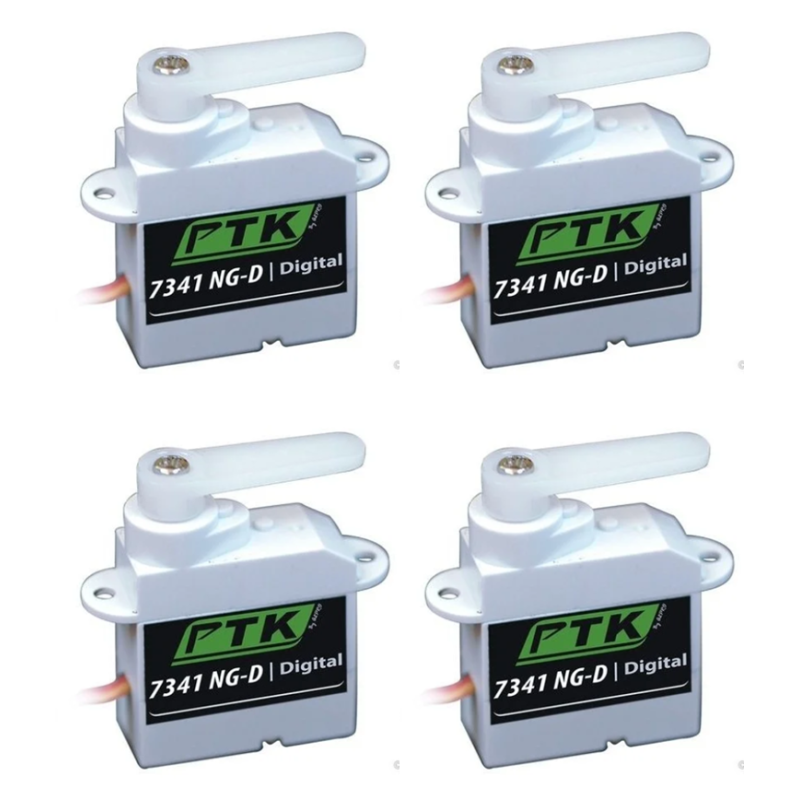 Pack 4 x Servo Pro-Tronik digital 7341 NG-D - FLASH RC