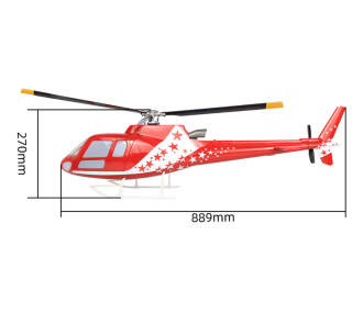 FLY WING - AS350 - Squirrel - PNP 2