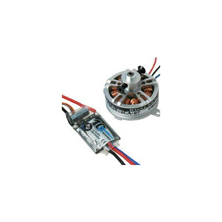 Set di propulsione - Combo XM2812CA-27 (19g, 1780kV, 80W) + regolatore 10A - FLASH RC