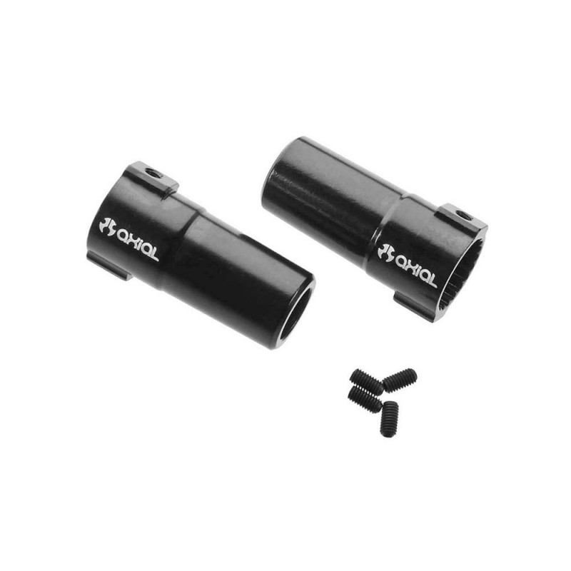 AXIAL AX30789 Alum Straight Axle Hub Carrier (2) - FLASH RC