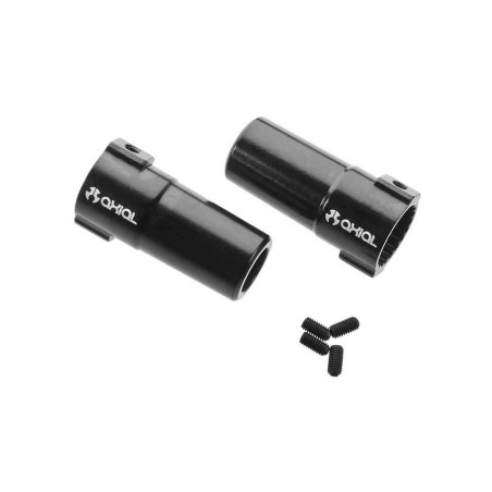 RC Car Parts - AXIAL AX30789 Alum Straight Axle Hub Carrier (2) - FLASH RC