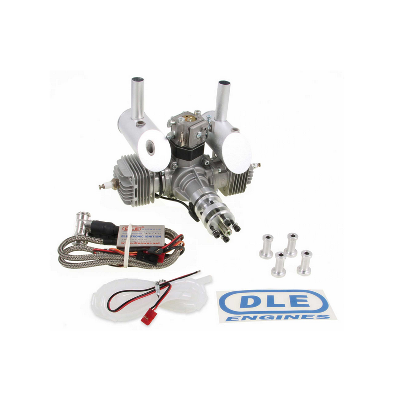Moteurs essence - Moteur essence 2 temps DLE-40 - Dle Engines - FLASH RC