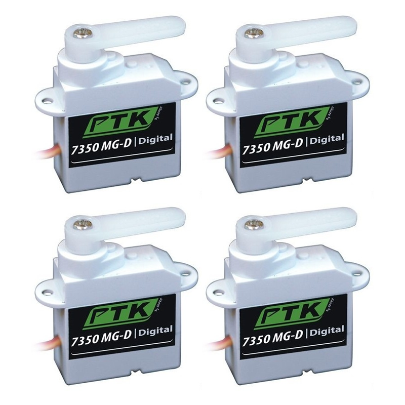 Pack 4 x Servo Pro-Tronik digital 7350 MG-D - FLASH RC