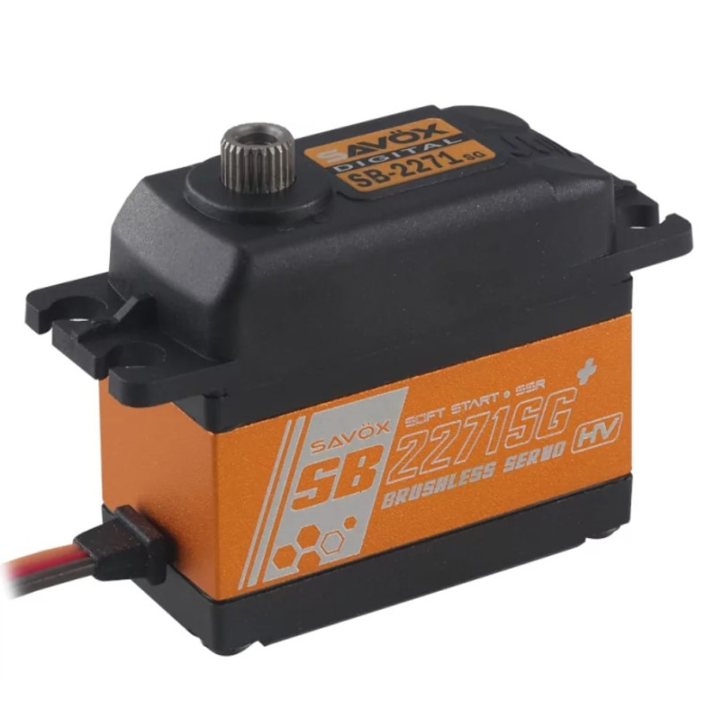Servo digital estándar Savox Dario Balestri edición limitada SB-2271SG Brushless (69g, 20kg.cm, 0.065s/60°)
