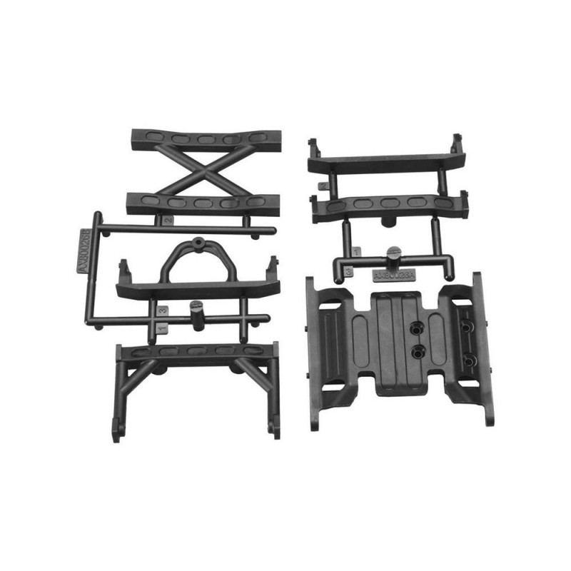 Parti di ricambio per auto RC - AXIAL AX80026 Supporto telaio SCX10 - FLASH RC