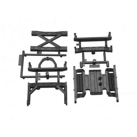 Parti di ricambio per auto RC - AXIAL AX80026 Supporto telaio SCX10 - FLASH RC