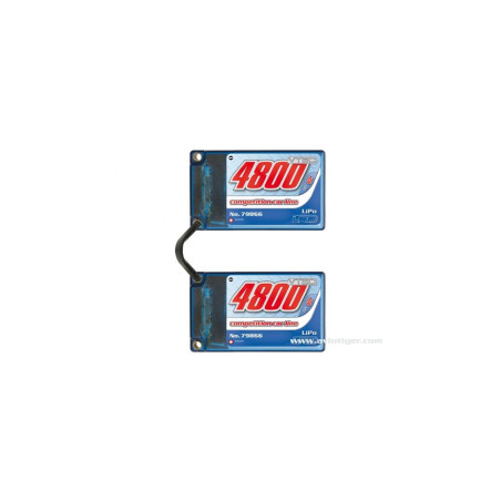 LIPO SADDLE 4800 40C 7.4V 2S CAR
