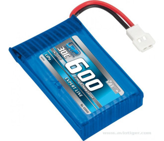 Batterie / Accu LIPO 3.7V 600 MAH 30C  2