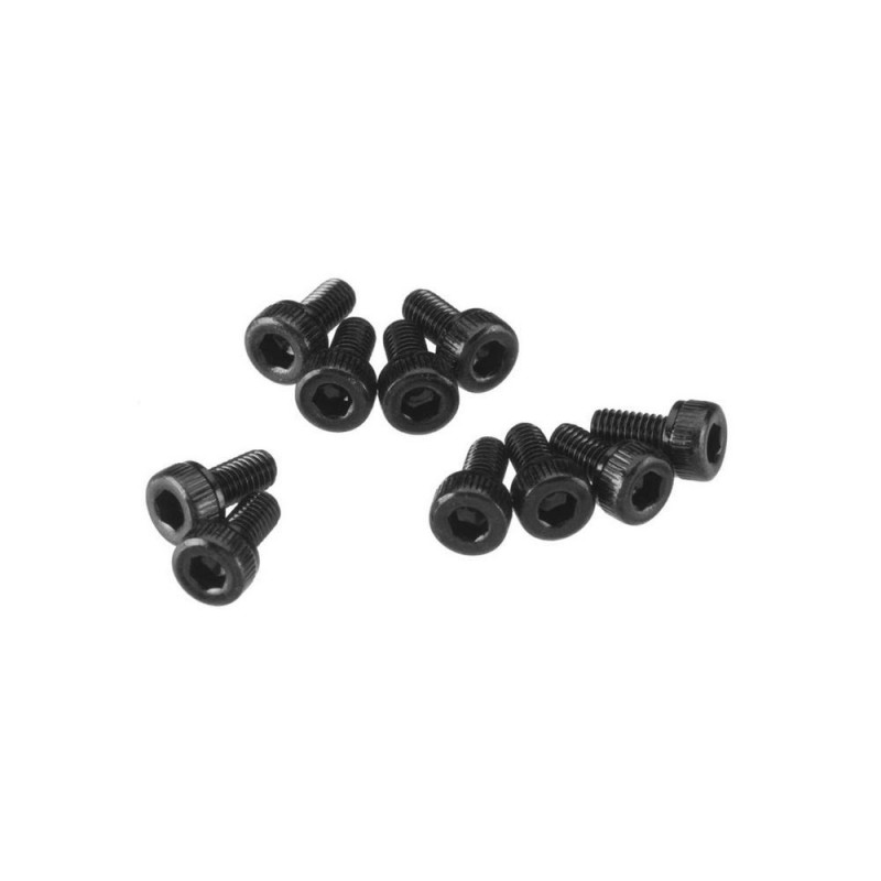 Ersatzteile RC-Cars - AXIAL AXA083 Cap Head M3x6mm Black Oxide (10) - FLASH RC