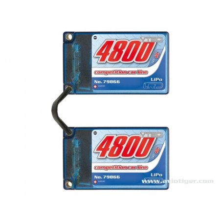 LIPO SELLA 4800 40C 7.4V 2S AUTO 