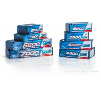 Batterie / Accu LIPO 4800  SQUARE 7.4V 55C  2