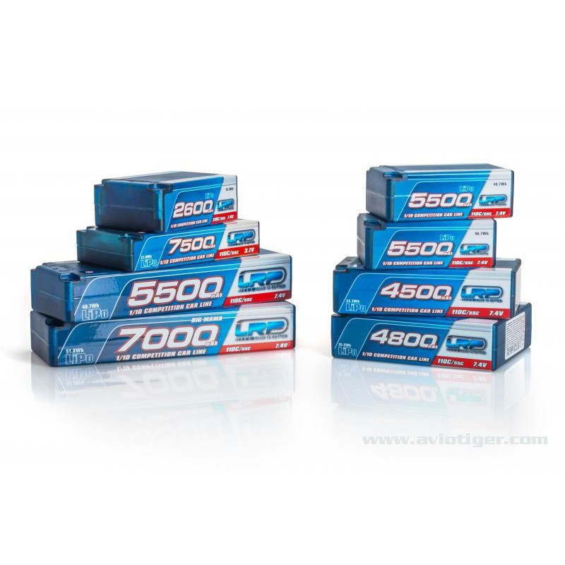 Batterie / Accu LIPO 4800  SQUARE 7.4V 55C 