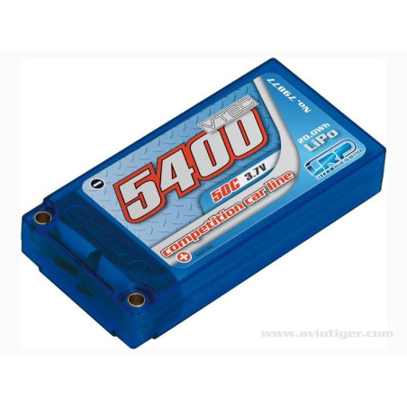 Batteria / Accu LIPO 5400 50C 3,7V 1S HCASE 