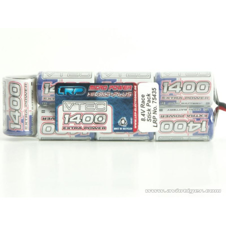 PACK VTEC RACE 8.4V 1400MAH LONG 
