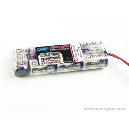 PACK VTEC 8.4V PUSH 1400MAH 6+1 