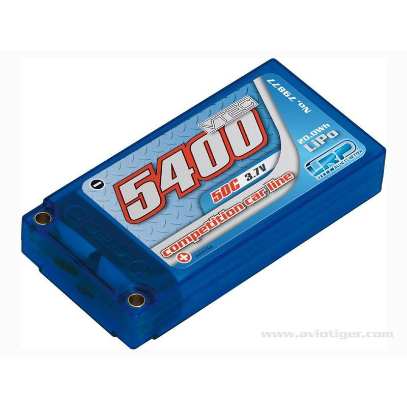 Battery / Accu LIPO 5400 50C 3.7V 1S HCASE 