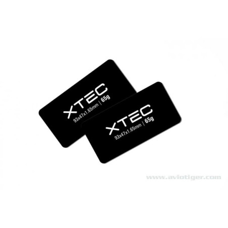 POIDS EQUILIBRAGE BATTERIE 97X47X1.65MM 65GR 