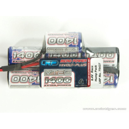 PACK VTEC RACE 8.4V 1400MAH 6+1 
