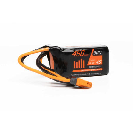 Batterie Smart Lipo 4S 14.8V 450mAh 30C IC2 Spektrum - FLASH RC