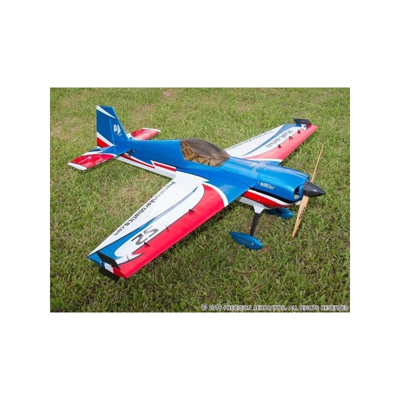 Aerei acrobatici RC - Precision Aerobatics Katana 52 blu/rosso ARF circa 1.32m - FLASH RC