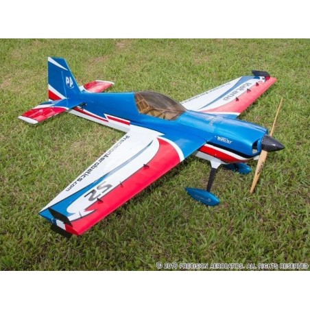 RC Aerobatic Aircraft - Precision Aerobatics Katana 52 blue/red ARF approx.1.32m - FLASH RC