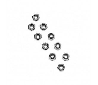 AXIAL AXA1041 Nylon Locknut 2.5 (10) - FLASH RC