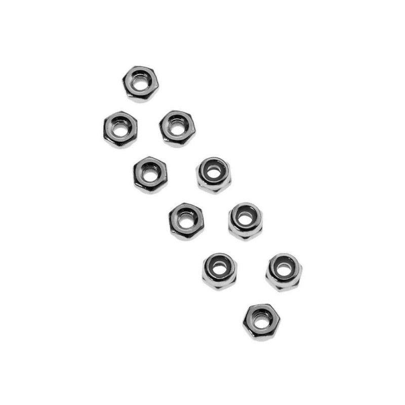 RC car parts - AXIAL AXA1041 Contratuerca de Nylon 2.5 (10) - FLASH RC