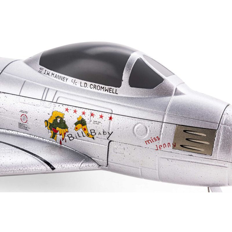 UMX F-86 Sabre 30mm EDF Jet BNF Basic with AS3X and SAFE Select- FLASH RC