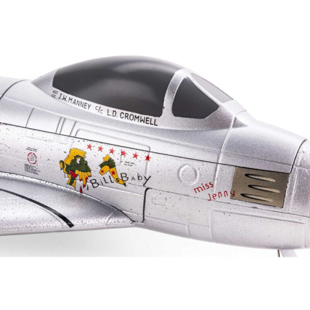UMX F-86 Sabre 30mm EDF Jet BNF Basic con AS3X e SAFE Select- FLASH RC