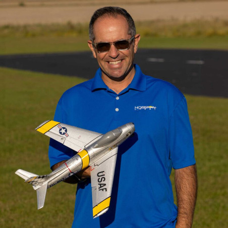 UMX F-86 Sabre 30mm EDF Jet BNF Basic con AS3X e SAFE Select- FLASH RC